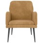 Brauner Samtsessel 62x79x79 cm von vidaXL, Sessel - Ref: Foro24-351411, Preis: 107,93 €, Rabatt: %