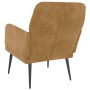 Brauner Samtsessel 62x79x79 cm von vidaXL, Sessel - Ref: Foro24-351411, Preis: 107,93 €, Rabatt: %