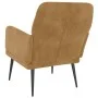 Brauner Samtsessel 62x79x79 cm von vidaXL, Sessel - Ref: Foro24-351411, Preis: 92,63 €, Rabatt: %