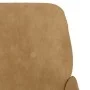 Brauner Samtsessel 62x79x79 cm von vidaXL, Sessel - Ref: Foro24-351411, Preis: 92,63 €, Rabatt: %