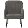 Sillón de terciopelo gris oscuro 63x76x80 cm de vidaXL, Sillones - Ref: Foro24-351455, Precio: 92,83 €