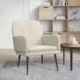 Cremefarbener Samtsessel 62x79x79 cm von vidaXL, Sessel - Ref: Foro24-351412, Preis: 83,16 €, Rabatt: %