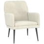 Sillón de terciopelo crema 62x79x79 cm de vidaXL, Sillones - Ref: Foro24-351412, Precio: 83,47 €, Descuento: %
