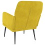 Gelber Samtsessel 62x79x79 cm von vidaXL, Sessel - Ref: Foro24-351410, Preis: 82,81 €, Rabatt: %