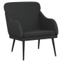 Black synthetic leather armchair 63x76x80 cm by vidaXL, Armchairs - Ref: Foro24-351424, Price: 105,03 €, Discount: %
