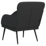 Black synthetic leather armchair 63x76x80 cm by vidaXL, Armchairs - Ref: Foro24-351424, Price: 105,03 €, Discount: %