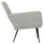 Light gray velvet armchair 62x79x79 cm by vidaXL, Armchairs - Ref: Foro24-351372, Price: 99,70 €, Discount: %