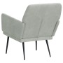 Light gray velvet armchair 62x79x79 cm by vidaXL, Armchairs - Ref: Foro24-351372, Price: 99,70 €, Discount: %