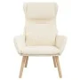 Sillón de relax de terciopelo blanco crema von vidaXL, Sessel - Ref: Foro24-341360, Preis: 124,55 €, Rabatt: %