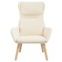Sillón de relax de terciopelo blanco crema von vidaXL, Sessel - Ref: Foro24-341360, Preis: 126,90 €, Rabatt: %