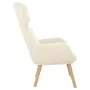 Sillón de relax de terciopelo blanco crema von vidaXL, Sessel - Ref: Foro24-341360, Preis: 124,55 €, Rabatt: %