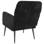 Sillón de terciopelo negro 62x79x79 cm de vidaXL, Sillones - Ref: Foro24-351409, Precio: 91,96 €, Descuento: %