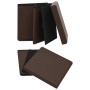 Folding storage stools 2 units brown PVC by vidaXL, Folding stools and chairs - Ref: Foro24-338787, Price: 38,97 €, Discount: %