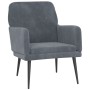 Dunkelgrauer Samtsessel 62x79x79 cm von vidaXL, Sessel - Ref: Foro24-351405, Preis: 91,33 €, Rabatt: %