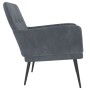 Dunkelgrauer Samtsessel 62x79x79 cm von vidaXL, Sessel - Ref: Foro24-351405, Preis: 91,33 €, Rabatt: %