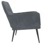 Sillón de terciopelo gris oscuro 62x79x79 cm de vidaXL, Sillones - Ref: Foro24-351405, Precio: 89,96 €, Descuento: %