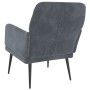 Dunkelgrauer Samtsessel 62x79x79 cm von vidaXL, Sessel - Ref: Foro24-351405, Preis: 91,33 €, Rabatt: %