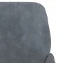 Sillón de terciopelo gris oscuro 62x79x79 cm de vidaXL, Sillones - Ref: Foro24-351405, Precio: 89,96 €, Descuento: %