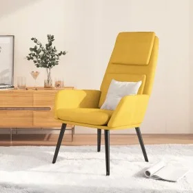 Gelber Senf-Stoffsessel von vidaXL, Sessel - Ref: Foro24-341319, Preis: 106,15 €, Rabatt: %