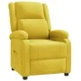 Yellow Fabric Recliner by vidaXL, Armchairs - Ref: Foro24-342746, Price: 204,19 €, Discount: %