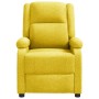 Yellow Fabric Recliner by vidaXL, Armchairs - Ref: Foro24-342746, Price: 222,30 €, Discount: %