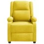 Yellow Fabric Recliner by vidaXL, Armchairs - Ref: Foro24-342746, Price: 204,19 €, Discount: %
