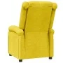 Yellow Fabric Recliner by vidaXL, Armchairs - Ref: Foro24-342746, Price: 204,19 €, Discount: %