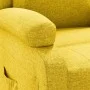 Yellow Fabric Recliner by vidaXL, Armchairs - Ref: Foro24-342746, Price: 204,19 €, Discount: %