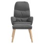 Relaxation armchair with light gray fabric stool by vidaXL, Armchairs - Ref: Foro24-3097342, Price: 131,55 €, Discount: %