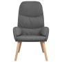 Relaxation armchair with light gray fabric stool by vidaXL, Armchairs - Ref: Foro24-3097342, Price: 131,55 €, Discount: %