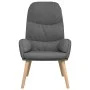 Relaxation armchair with light gray fabric stool by vidaXL, Armchairs - Ref: Foro24-3097342, Price: 129,57 €, Discount: %
