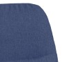 Entspannungssessel mit Fußstütze aus blauem Stoff von vidaXL, Sessel - Ref: Foro24-3097346, Preis: 134,52 €, Rabatt: %