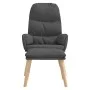 Entspannungssessel mit dunkelgrauem Stoffhocker von vidaXL, Sessel - Ref: Foro24-3097343, Preis: 132,33 €, Rabatt: %