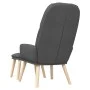Entspannungssessel mit dunkelgrauem Stoffhocker von vidaXL, Sessel - Ref: Foro24-3097343, Preis: 132,33 €, Rabatt: %