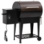 Pellet barbecue with black iron lower shelf 94 cm by vidaXL, Barbecues - Ref: Foro24-360068, Price: 458,07 €, Discount: %