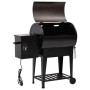 Pellet barbecue with black iron lower shelf 94 cm by vidaXL, Barbecues - Ref: Foro24-360068, Price: 458,07 €, Discount: %