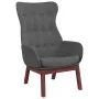 Relaxation armchair with dark gray fabric stool by vidaXL, Armchairs - Ref: Foro24-3097724, Price: 146,37 €, Discount: %