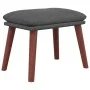 Relaxation armchair with dark gray fabric stool by vidaXL, Armchairs - Ref: Foro24-3097724, Price: 146,37 €, Discount: %