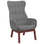 Entspannungssessel mit hellgrauem Stoffhocker von vidaXL, Sessel - Ref: Foro24-3097723, Preis: 148,98 €, Rabatt: %