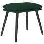 Relaxation armchair with footrest in dark green fabric by vidaXL, Armchairs - Ref: Foro24-3097773, Price: 149,37 €, Discount: %