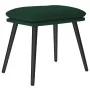 Relaxation armchair with footrest in dark green fabric by vidaXL, Armchairs - Ref: Foro24-3097773, Price: 146,76 €, Discount: %