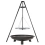 RedFire Grill with black tripod 172 cm BBQ TRIPOD by RedFire, Barbecues - Ref: Foro24-411811, Price: 103,07 €, Discount: %