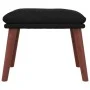 Entspannungssessel mit schwarzem Stoffhocker von vidaXL, Sessel - Ref: Foro24-3097877, Preis: 160,63 €, Rabatt: %