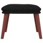 Relaxation armchair with black fabric stool by vidaXL, Armchairs - Ref: Foro24-3097877, Price: 163,45 €, Discount: %