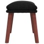 Relaxation armchair with black fabric stool by vidaXL, Armchairs - Ref: Foro24-3097877, Price: 163,45 €, Discount: %