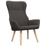 Relaxation armchair with dark gray fabric stool by vidaXL, Armchairs - Ref: Foro24-3097883, Price: 146,34 €, Discount: %