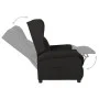 Black Fabric Electric Recliner Wing Chair by vidaXL, Armchairs - Ref: Foro24-3098321, Price: 279,00 €, Discount: %