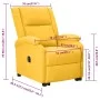 Hebestuhl aus gelbem Stoff von vidaXL, Sessel - Ref: Foro24-3100367, Preis: 259,91 €, Rabatt: %