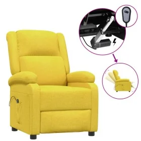 Elektrischer Liegesessel aus gelbem Stoff von vidaXL, Sessel - Ref: Foro24-3100365, Preis: 241,00 €, Rabatt: %