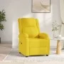Yellow Fabric Electric Recliner by vidaXL, Armchairs - Ref: Foro24-3100365, Price: 241,00 €, Discount: %